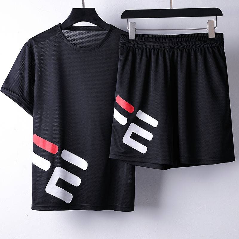 QC-Y63 black (top+shorts)